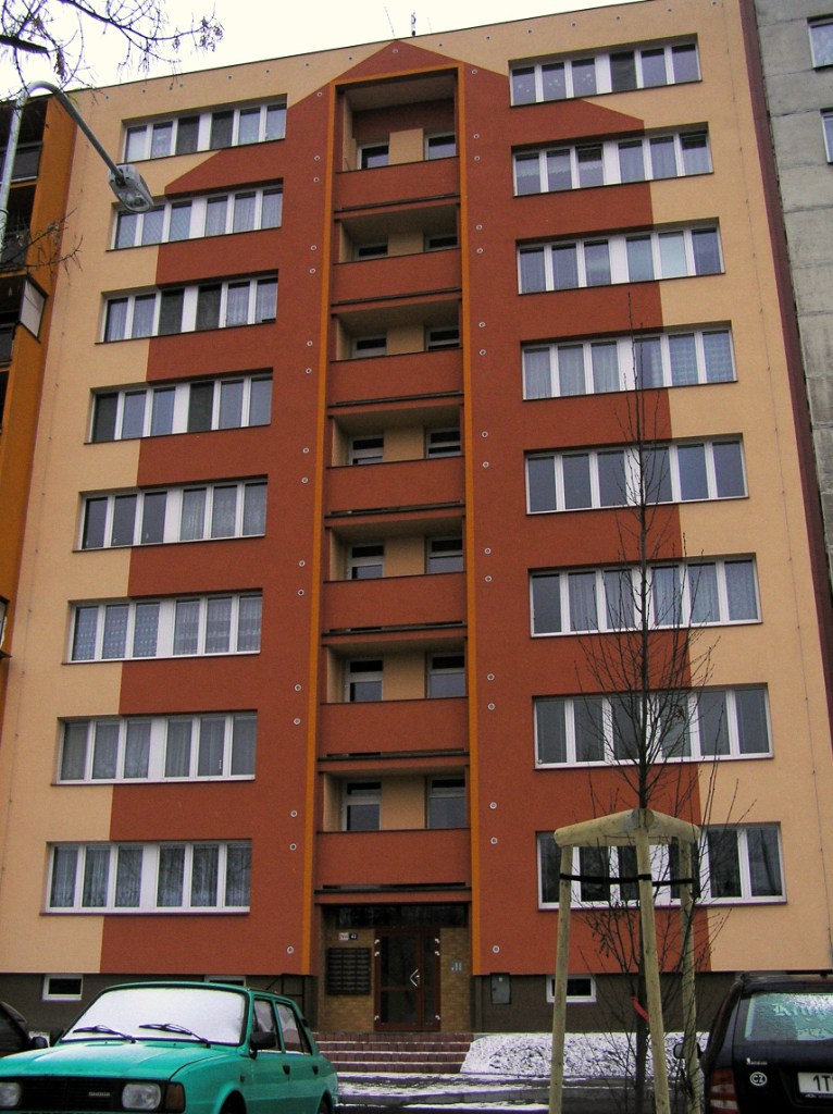 přední část